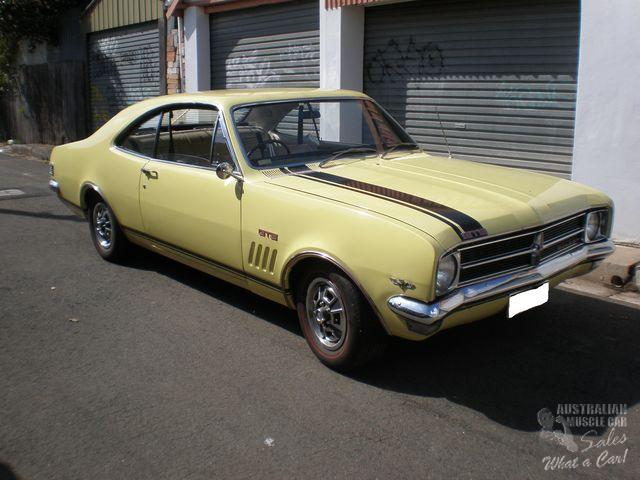 HK Holden in Warwick Yellow — Monaro GTS Coupe
