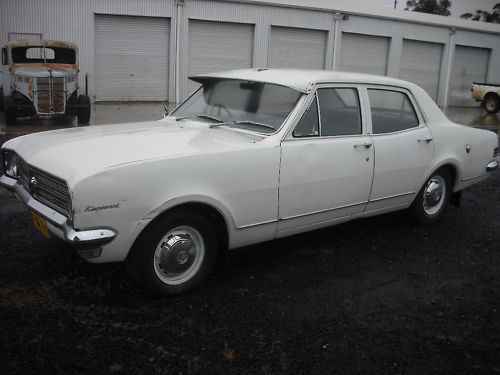 HK Holden in Ermine White — Kingswood  Sedan