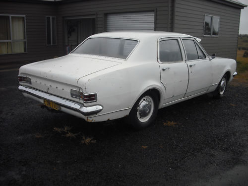 HK Holden in Ermine White — Kingswood  Sedan