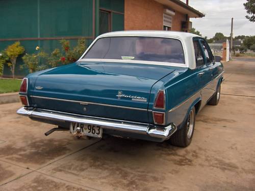 HR Holden in Lurline Blue — Special Sedan