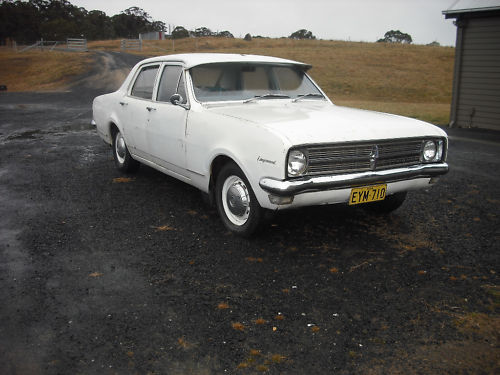 HK Holden in Ermine White — Kingswood  Sedan