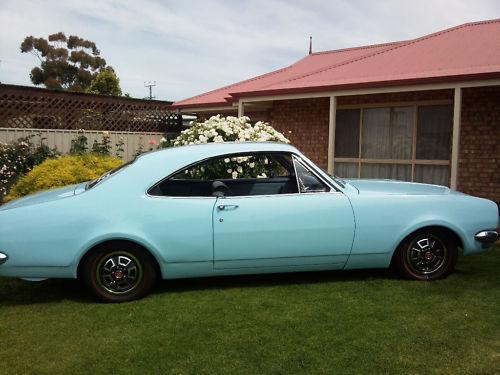 HK Holden in Cambridge Blue (A) — Monaro Coupe