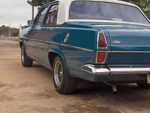 HR Holden in Lurline Blue — Special Sedan