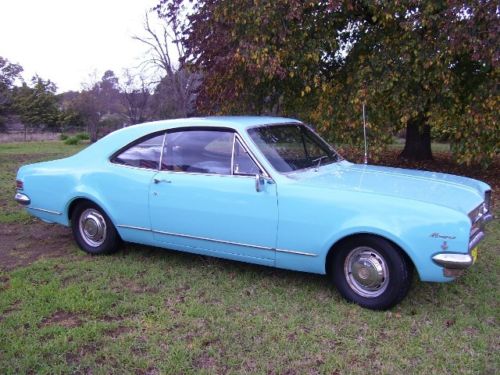 HK Holden in Marlin Turquoise — Monaro Coupe