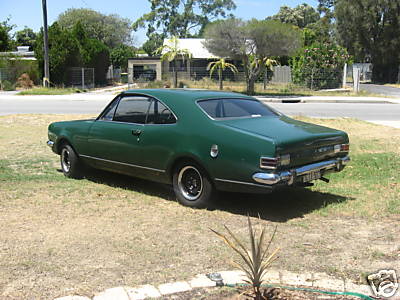 HK Holden in Woodsman Green — Monaro Coupe