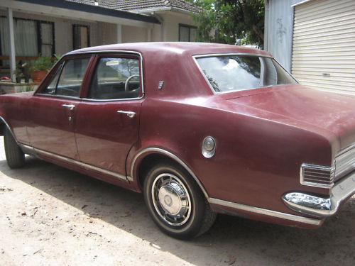 HK Holden in Burgundy — Premier Sedan