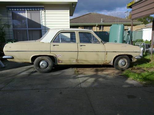 HR Holden in Mayan Gold — Special Sedan