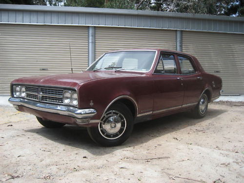 HK Holden in Burgundy — Premier Sedan
