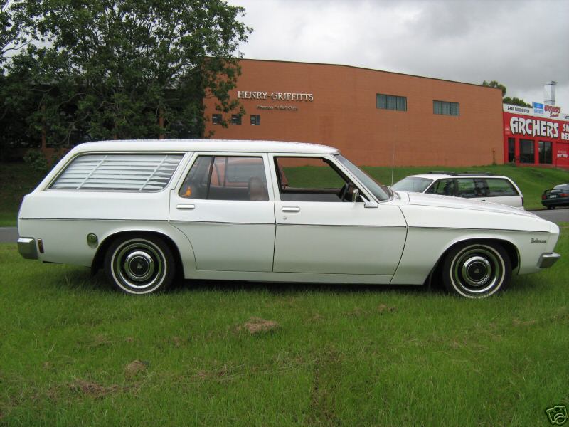 HQ Holden in Glacier White — Belmont Station Sedan
