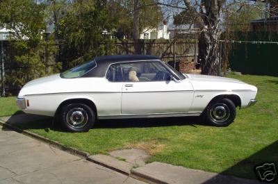 HQ Holden in Glacier White — LS Monaro Coupe