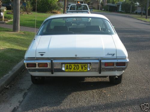 HQ Holden in Glacier White — LS Monaro Coupe