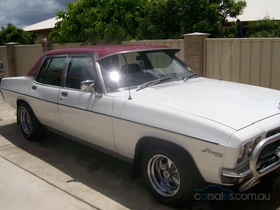 HQ Holden in Glacier White — Statesman Custom Sedan