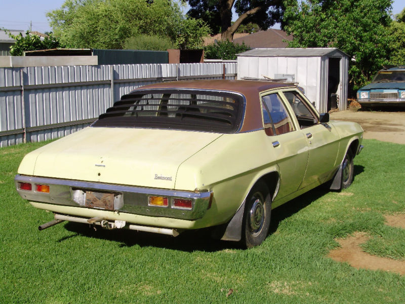 HQ Holden in Stanley Titan Yellow — Belmont Sedan