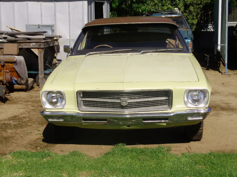 HQ Holden in Stanley Titan Yellow — Belmont Sedan