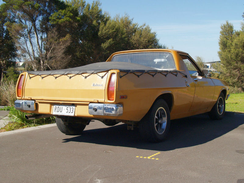 HQ Holden in San Remo Gold — Belmont Coupe-Utility
