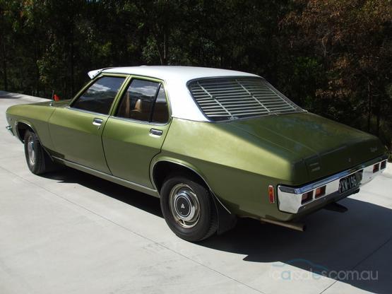 HQ Holden in Dublin Green Met — Kingswood Sedan