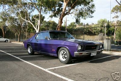 HQ Holden in Amethyst Met — Monaro GTS Coupe