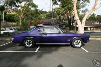 HQ Holden in Amethyst Met — Monaro GTS Coupe