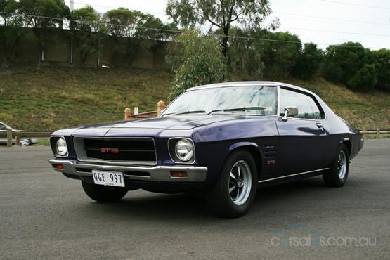 HQ Holden in Amethyst Met — Monaro GTS Coupe