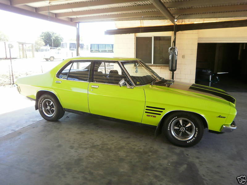 HQ Holden in Barbados Green — Monaro GTS/4