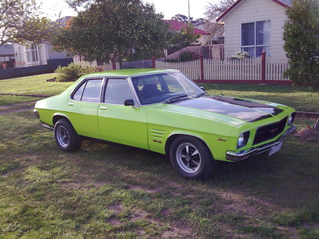 HQ Holden in Barbados Green — Monaro GTS/4