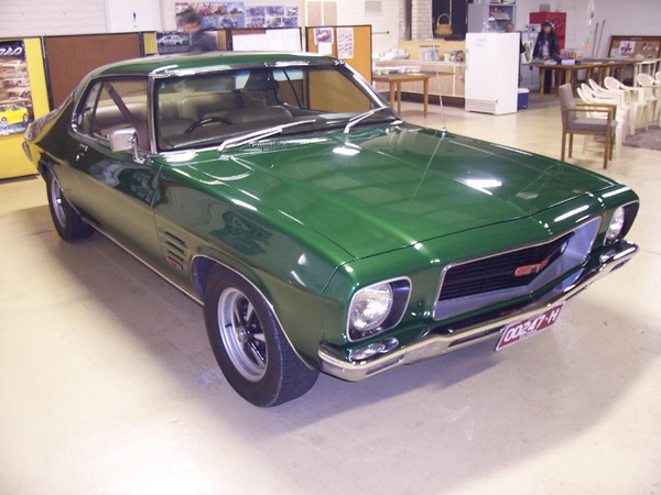 HQ Holden in Blackwatch Green Met — Monaro GTS Coupe