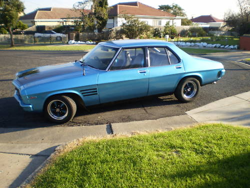 HQ Holden in Cyan Met — Monaro GTS/4