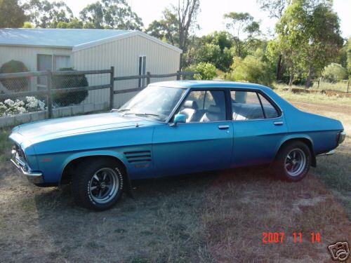 HQ Holden in Cyan Met — Monaro GTS/4