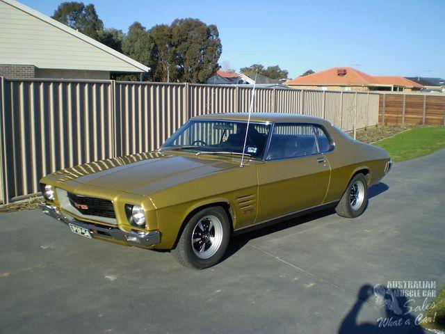 HQ Holden in Duchess Gold Met — Monaro GTS Coupe