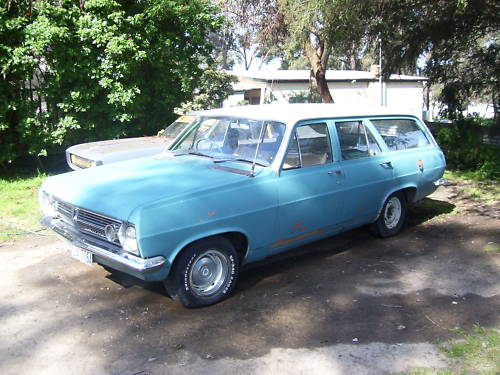 HR Holden in Alaskan Aqua — Special Station Sedan