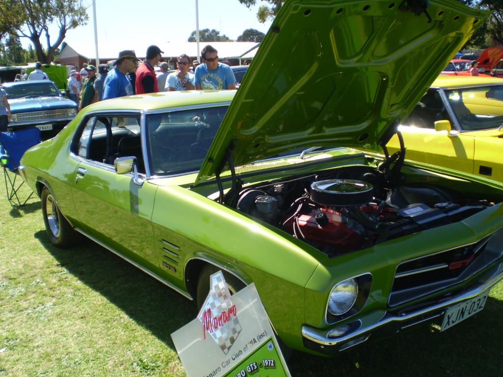 HQ Holden in Lime Green Mk2 Met — Monaro GTS Coupe