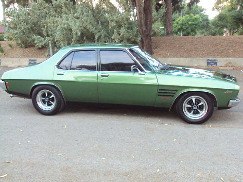HQ Holden in Monterey Green Met — Monaro GTS/4