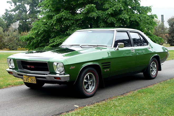 HQ Holden in Monterey Green Met — Monaro GTS/4