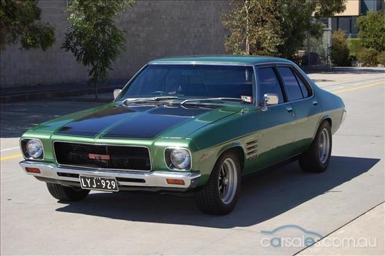 HQ Holden in Monterey Green Met — Monaro GTS/4