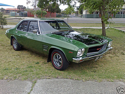 HQ Holden in Monterey Green Met — Monaro GTS/4