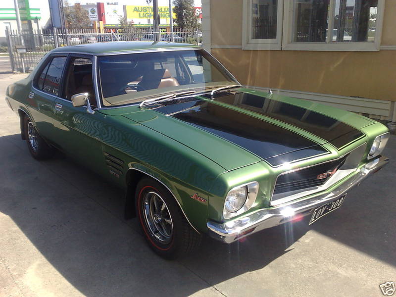 HQ Holden in Monterey Green Met — Monaro GTS/4
