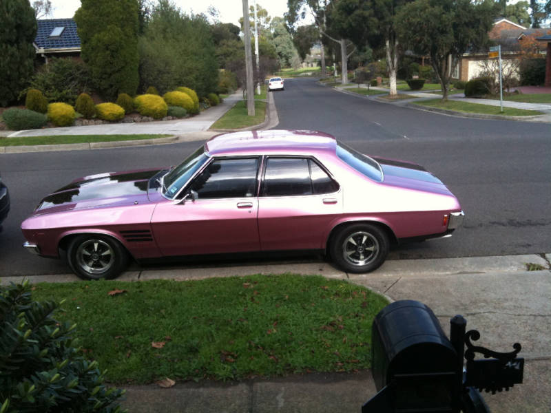 HQ Holden in Orchid Met — Monaro GTS/4