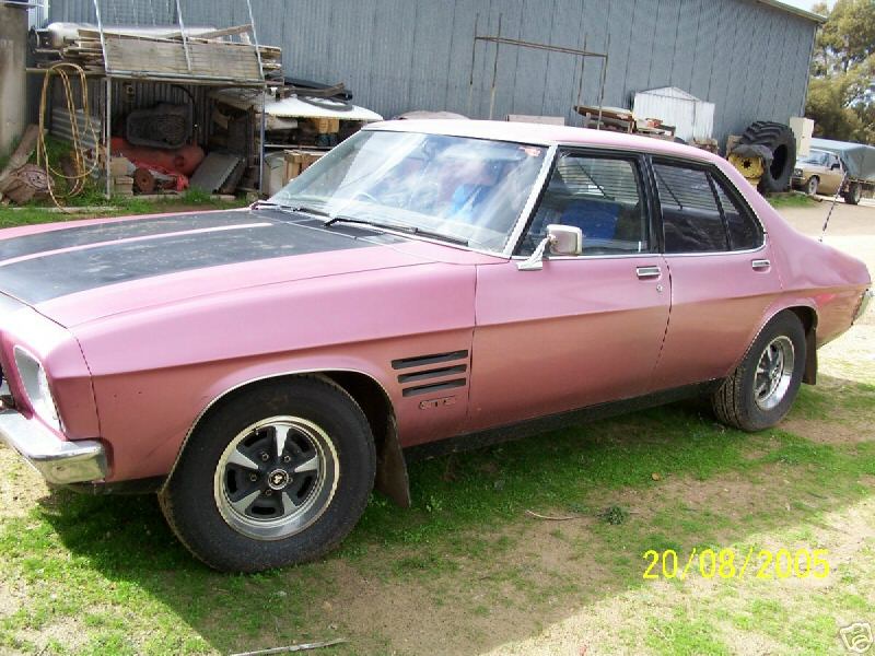 HQ Holden in Orchid Met — Monaro GTS/4