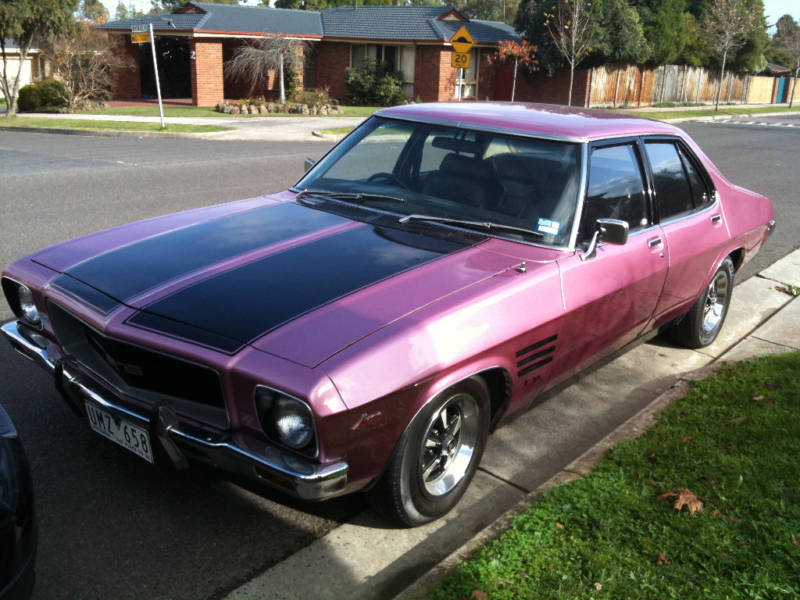 HQ Holden in Orchid Met — Monaro GTS/4