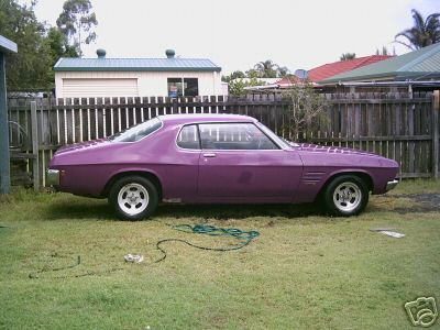 HQ Holden in Purr Pull — Monaro GTS Coupe