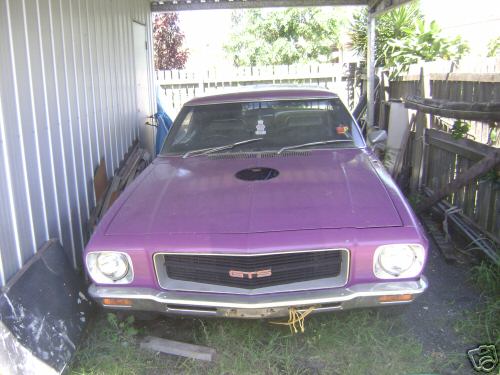 HQ Holden in Purr Pull — Monaro GTS Coupe