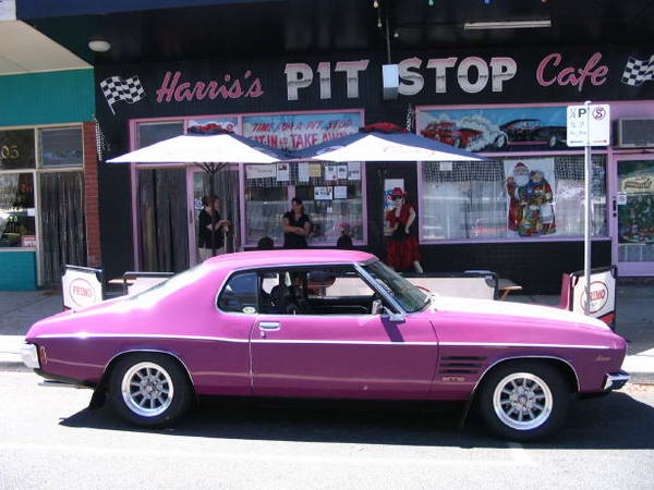 HQ Holden in Purr Pull — Monaro GTS Coupe