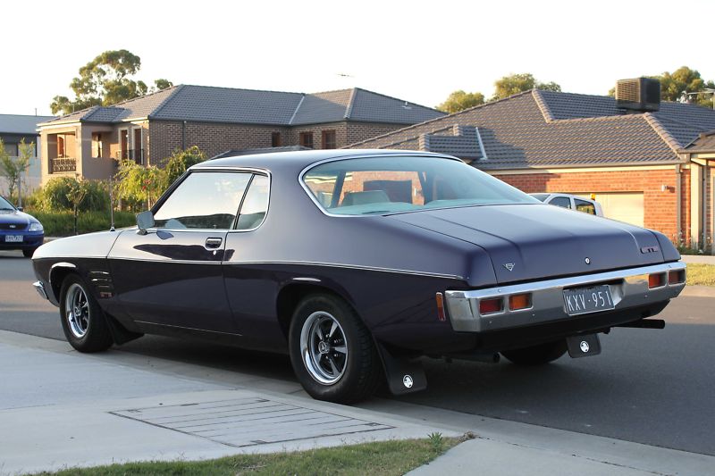 HQ Holden in Royal Purple — Monaro GTS Coupe
