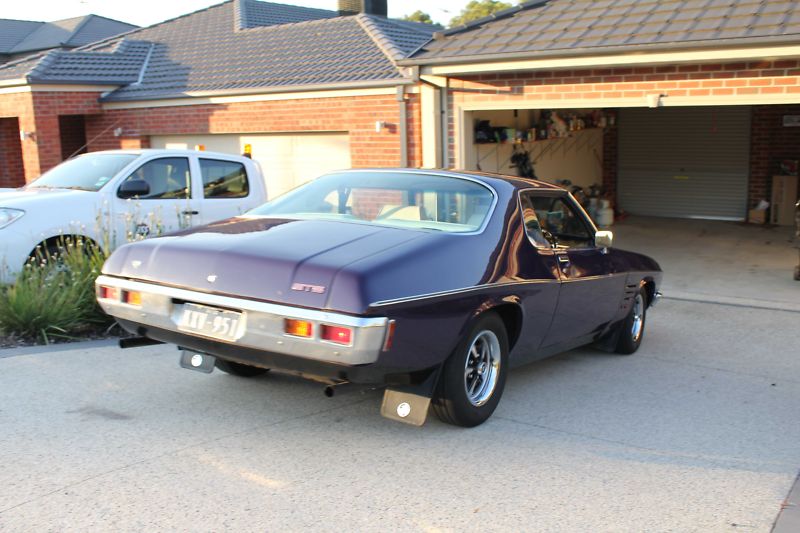 HQ Holden in Royal Purple — Monaro GTS Coupe