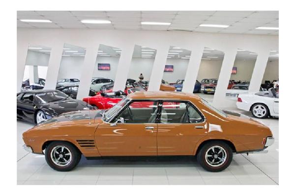 HQ Holden in Russet — Monaro GTS/4