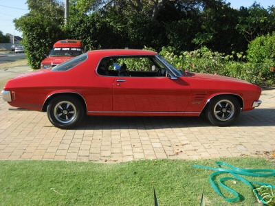 HQ Holden in Salamanca Red — Monaro GTS Coupe