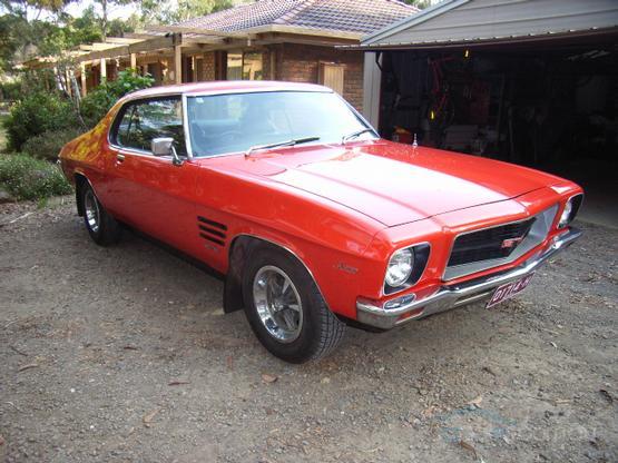 HQ Holden in Salamanca Red — Monaro GTS Coupe