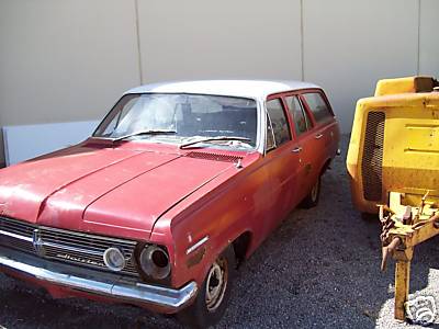 HR Holden in Sultan Red — Special Station Sedan