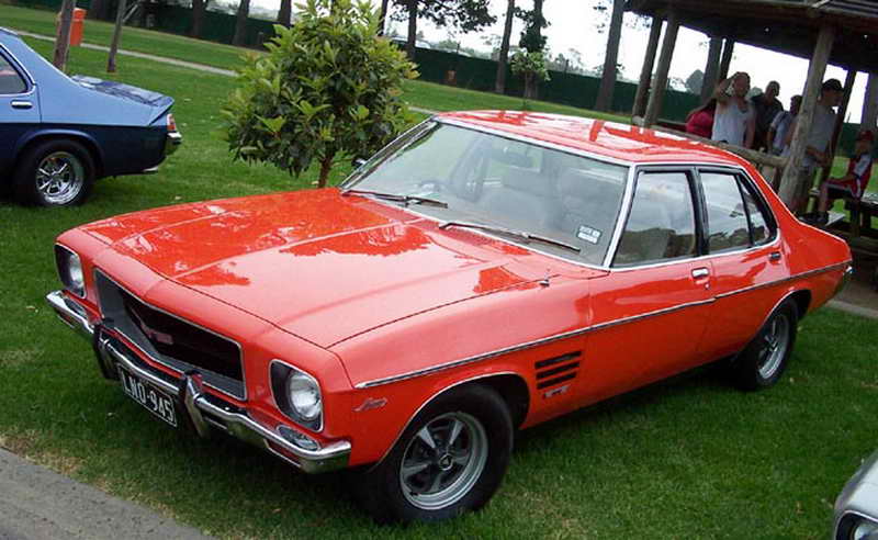 HQ Holden in Tangerine — Monaro GTS/4