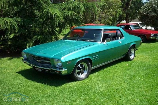 HQ Holden in Taormina Aqua Met — Monaro GTS Coupe